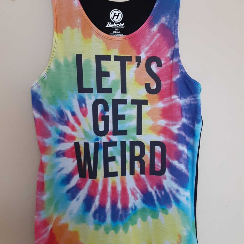 Rainbow tank top sleeveless